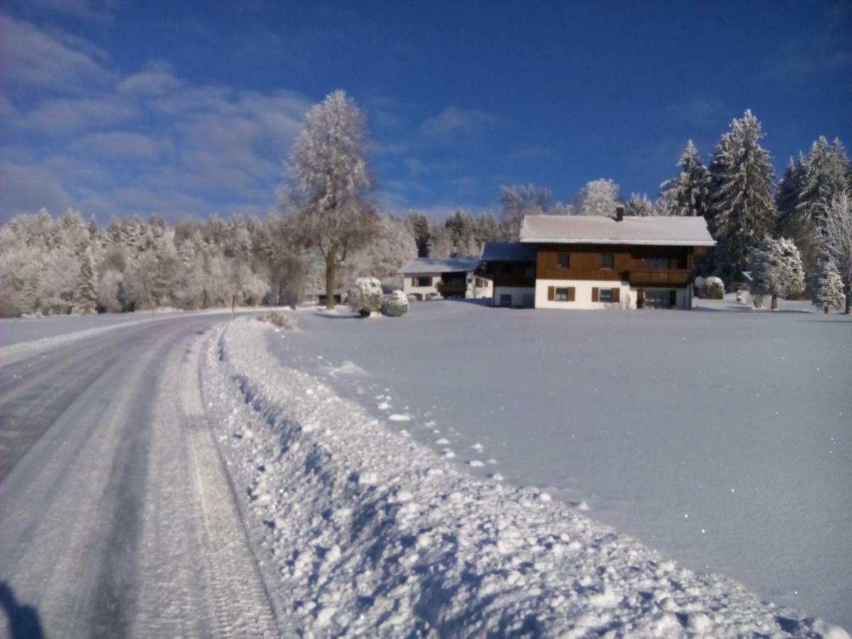 2 Raum Ferienwohnung Sonnenschein Sankt Englmar Esterno foto