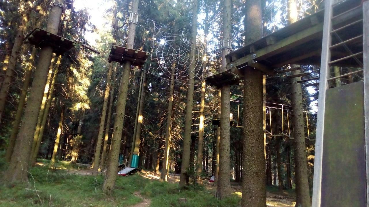 2 Raum Ferienwohnung Sonnenschein Sankt Englmar Esterno foto